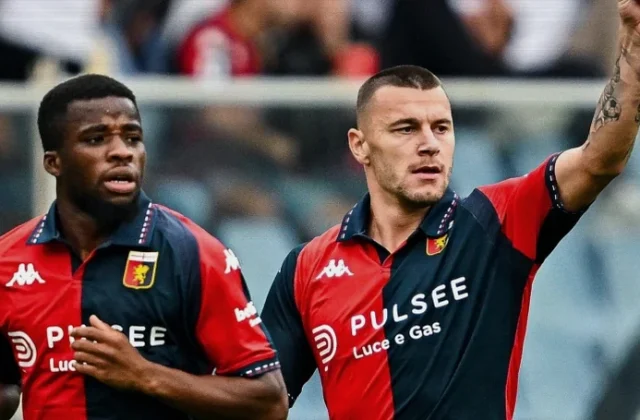 Osmajic Stars With Goal and Assist in Genoa Win Over Fiorentina
