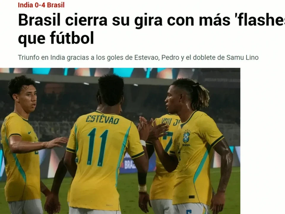 Brazil End October Window With 4-0 Win Over India in Kolkata