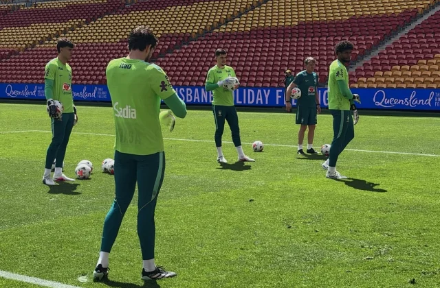 Brazil Hold Open Training in Brisbane Before India Friendly