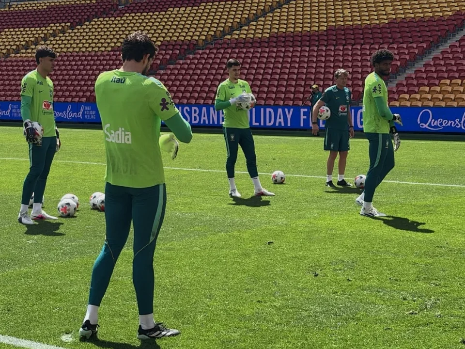 Brazil Hold Open Training in Brisbane Before India Friendly