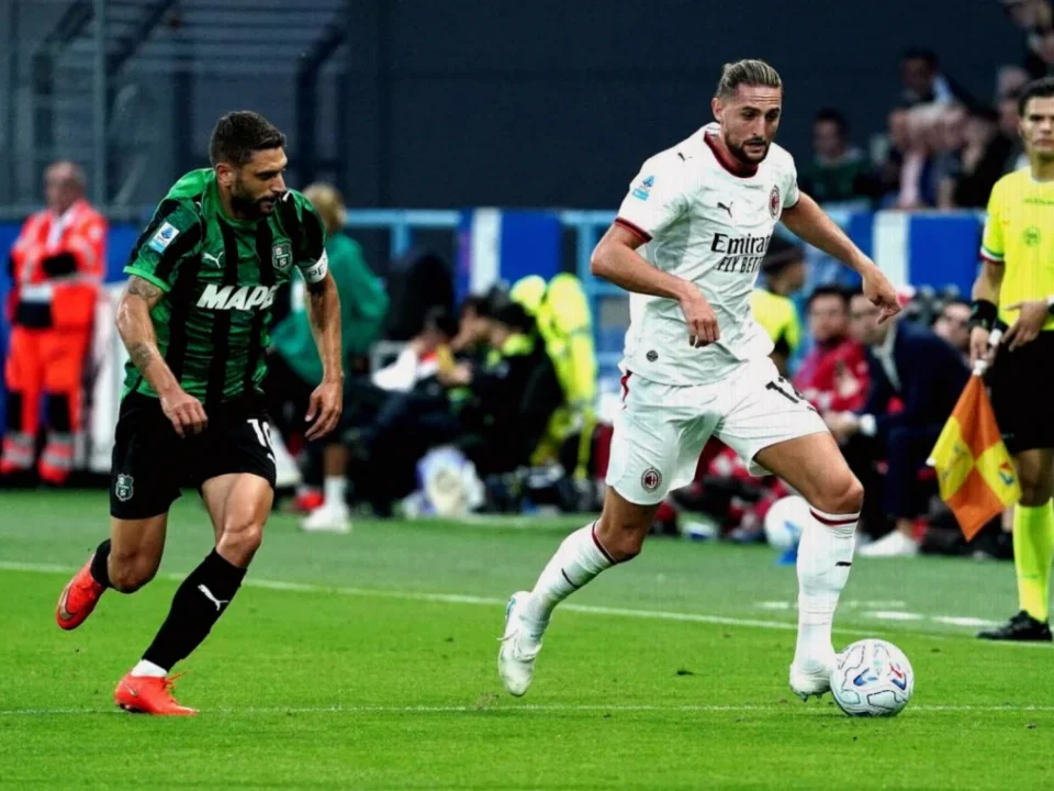 Rabiot Scores as AC Milan Are Held by Sassuolo in Serie A