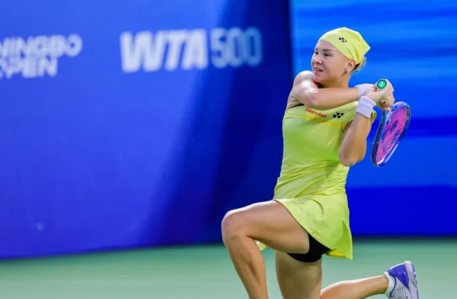 Diana Shnaider Reaches Ningbo Quarterfinals After Eala Battle