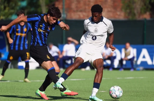 Club Brugge Deny Inter Primavera Late in UEFA Youth League Draw