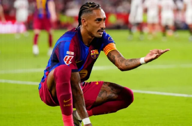Flick Confirms Raphinha Out for Barcelona’s Getafe and Galatasaray Tests