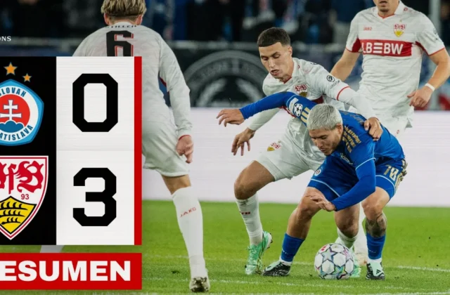 Stuttgart Cruise Past Slovan Bratislava with 3-0 Champions League Win