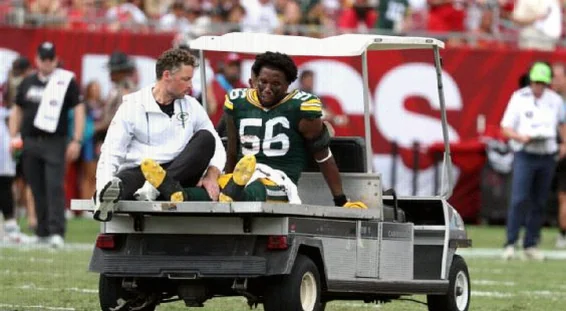 Packers Lose Edgerrin Cooper for Season to Achilles Tear