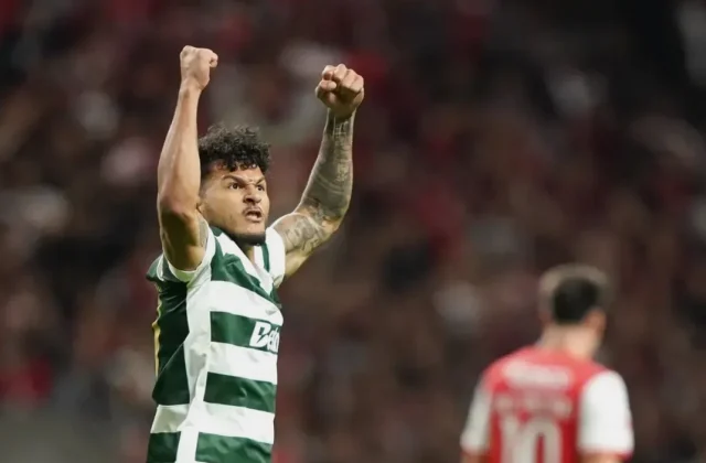 Sporting CP Edge Braga 3-2 as Luis Suárez Extends Scoring Streak