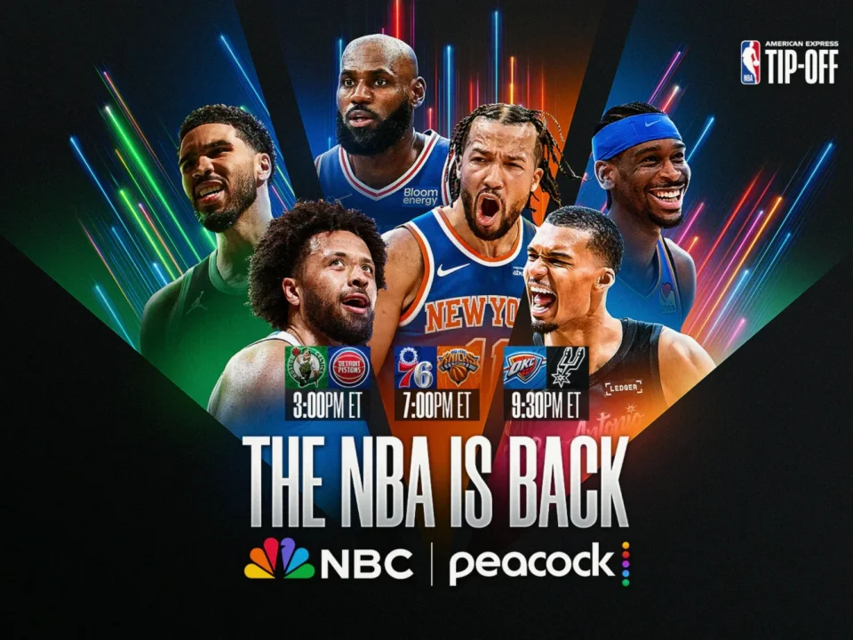 2026-27 NBA Season Tips Off With Tripleheader on NBC and Peacock