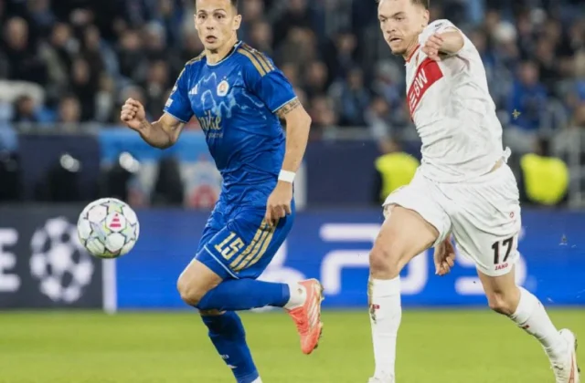Stuttgart Stay Unbeaten with 3-0 Champions League Win at Slovan Bratislava