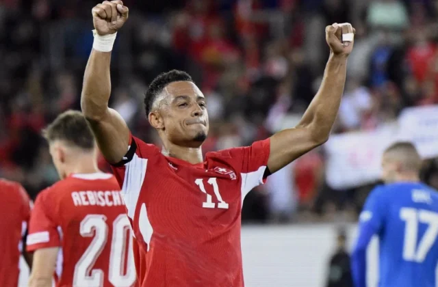 Athekame Starts as Switzerland Maintain Perfect Nations League Run