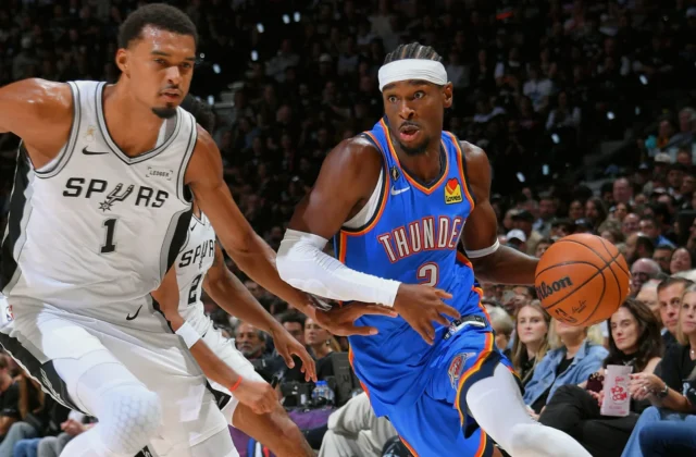 Shai Gilgeous-Alexander Powers Thunder Past Spurs in Opener