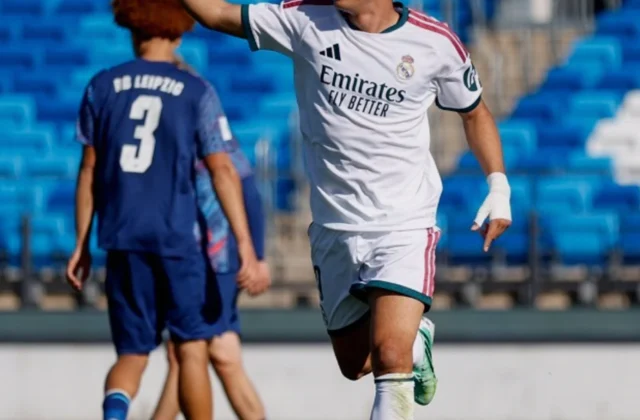 Enzo Alves Scores as Real Madrid Thrash RB Leipzig in Youth League