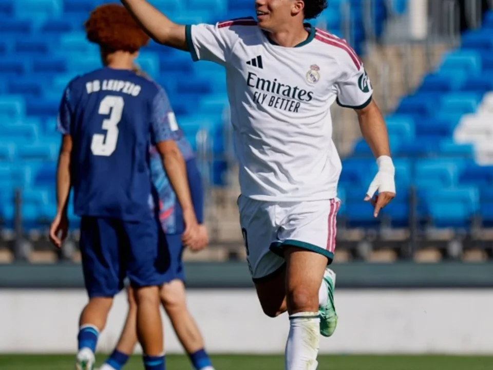 Enzo Alves Scores as Real Madrid Thrash RB Leipzig in Youth League