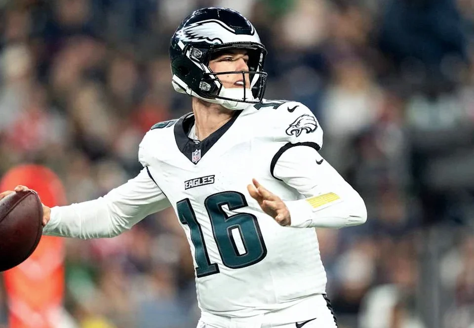 Tanner McKee Set to Start as Eagles Face Panthers Without Jalen Hurts
