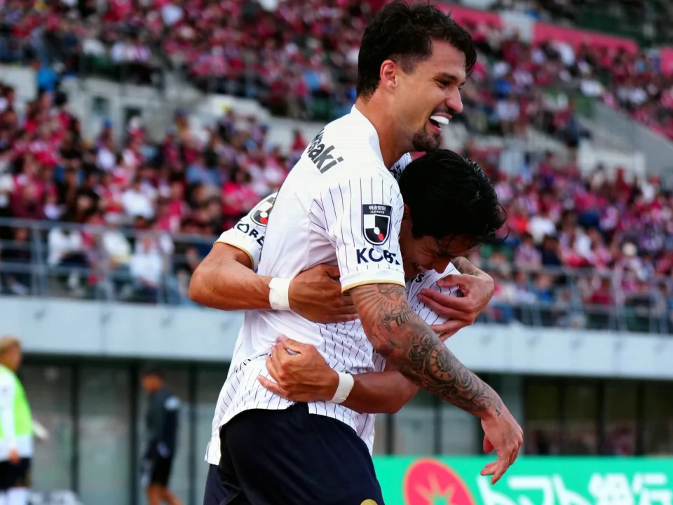 Thuler Reaches 10 Vissel Kobe Goals in 3-0 Win Over Fagiano Okayama