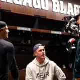 Blackhawks Legends Toews and Hjalmarsson Visit Kane Before Blues Game