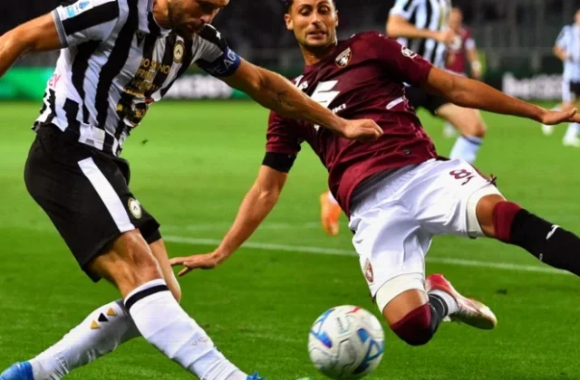 Torino Beat Udinese as Vlasic and Kulenovic Make the Difference