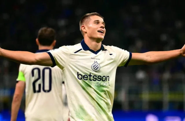 Tresoldi Hat-Trick Stuns Inter as Club Brugge Win 4-3 at San Siro