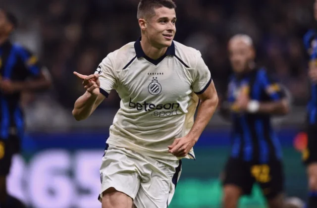 Nicolò Tresoldi Hat-Trick Sinks Inter as Club Brugge Win 4-3