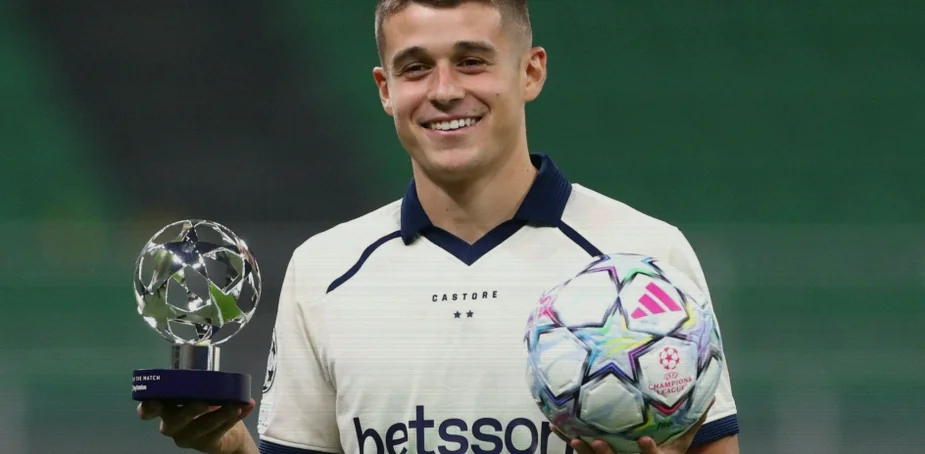 Tresoldi Hits Inter Hat-Trick in Dream San Siro Debut for Club Brugge