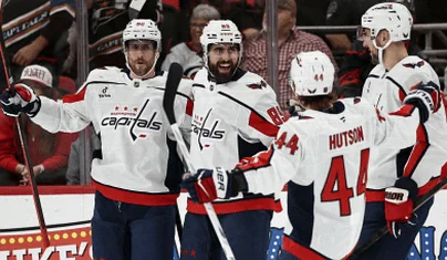 Alex Tuch Nets Two as Capitals Roll Past Hurricanes in Debut