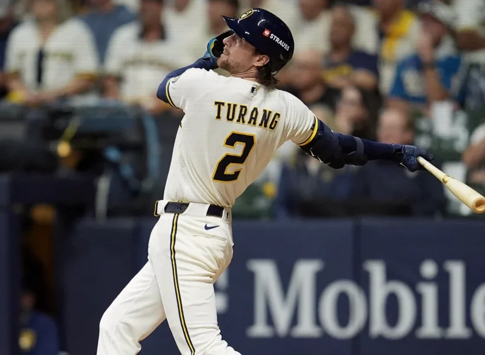 Brice Turang’s Opposite-Field Homer Sparks Brewers in NLCS Game 1