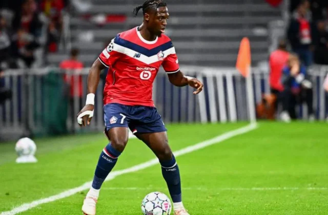Dilane Bakwa Seizes Lille Opportunity After Ethan Mbappé Setback
