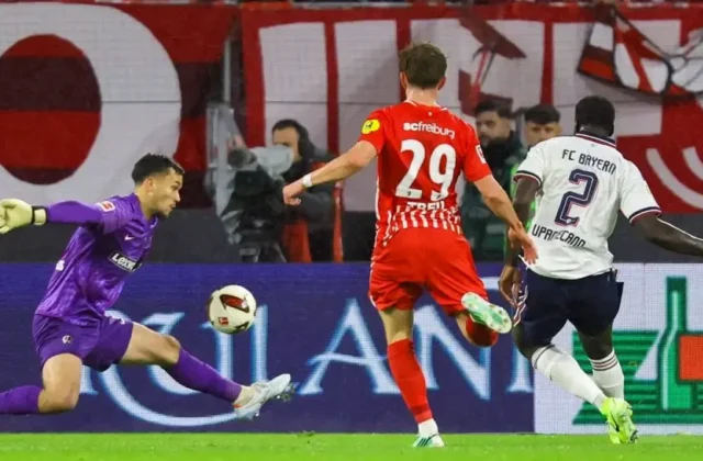 Jonas Urbig Keeps Bayern Safe in 3-1 Win at Freiburg