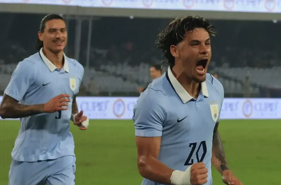Uruguay Thrash India 6-1 to End Asian Tour on a High