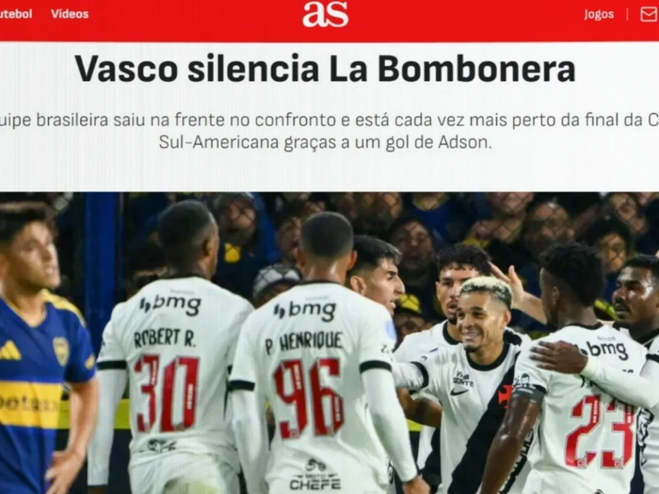 Vasco Beat Boca Juniors 1-0 at La Bombonera Despite Red Card