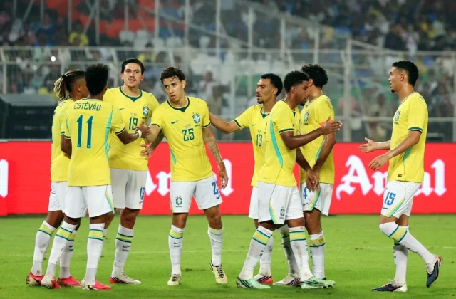 Marquinhos Captains Rotated Brazil to 4-0 Win Over India