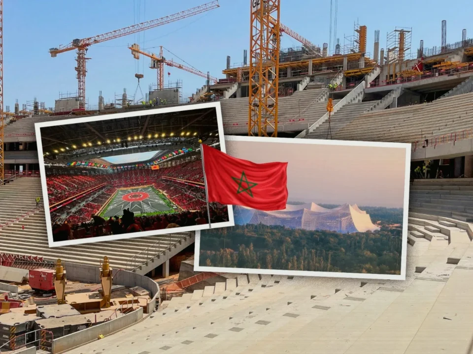 Morocco’s Hassan II Stadium Takes Shape Ahead of 2030 World Cup