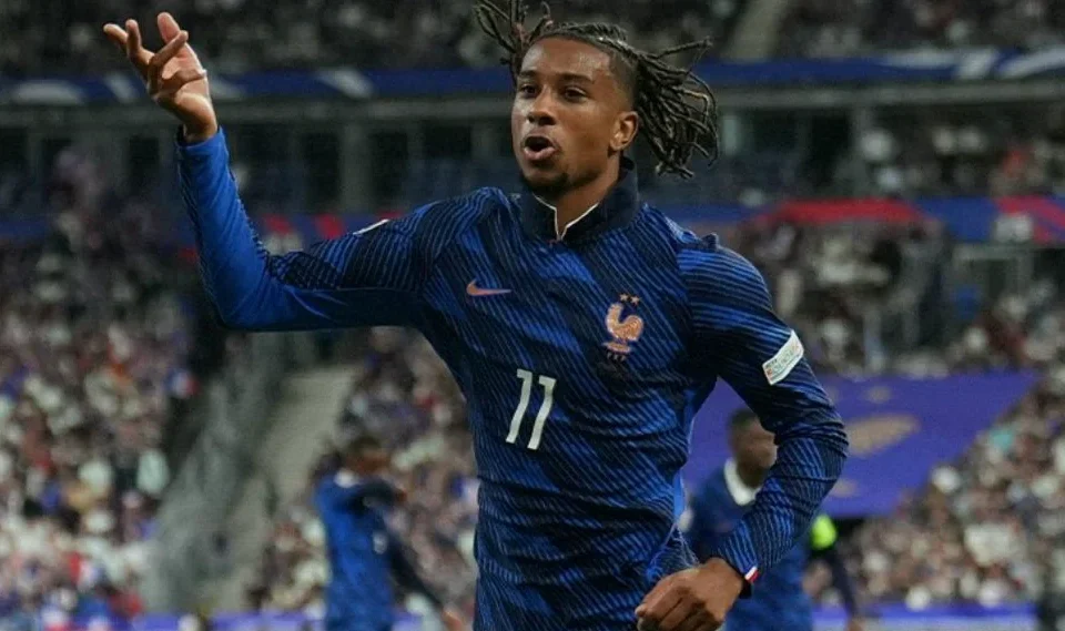 Michael Olise Free-Kick Stars as France Face Italy