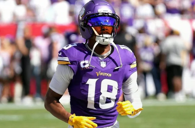 Justin Jefferson Ruled Out for Vikings’ Week 4 Game vs. Dolphins
