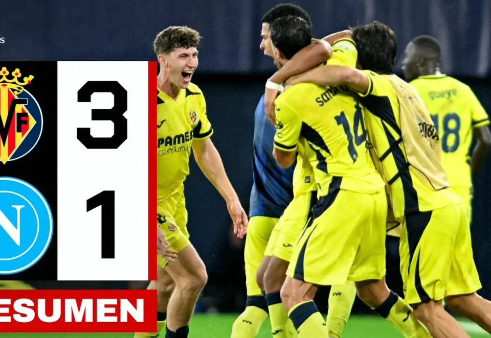 Villarreal Fight Back to Beat Napoli 3-1 in Champions League