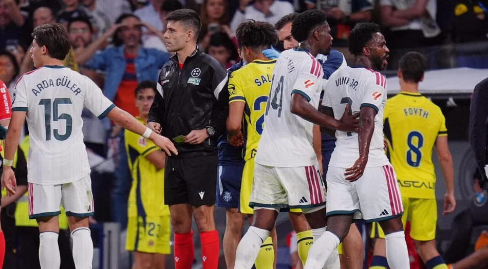 Vinícius Júnior Apologises After Villarreal Red Card