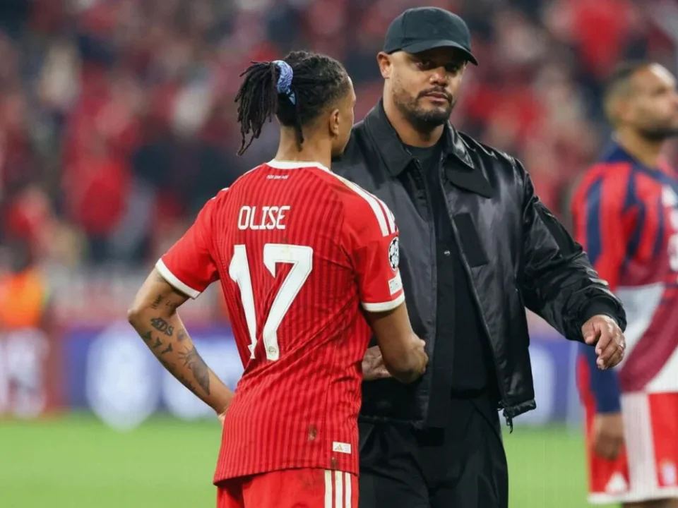 Michael Olise Sent Off as Bayern Draw With Viking FK, Misses Arsenal Trip