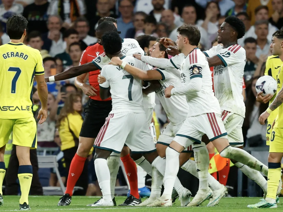 Real Madrid TV Slams La Liga Refereeing After Vinicius Jr Red Card