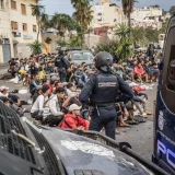 AD Ceuta Match Highlights Migration Crisis at Trampolin Beach