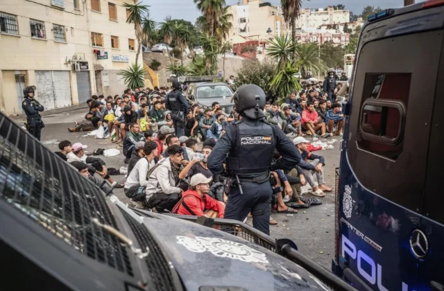 AD Ceuta Match Highlights Migration Crisis at Trampolin Beach