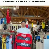 Xavi Simons Sparks Flamengo Buzz With Renato Gaúcho Retro Shirt