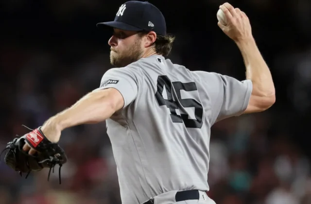 Gerrit Cole Gets Yankees’ Game 1 Start Against Rays in ALDS