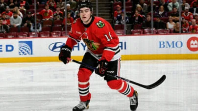 Blackhawks Prospect Anton Frondell Adjusts to Life in Chicago