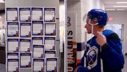 Buffalo Sabres Boosted by Local Students’ Home-Opener Letters