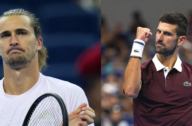 Zverev vs Djokovic Goes to Deciding Set in Beijing Quarter-Final